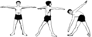 trikonasana styleoga